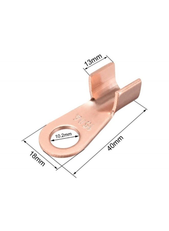 KNP Open Barrel Copper Ring Lug,150A - Image 2